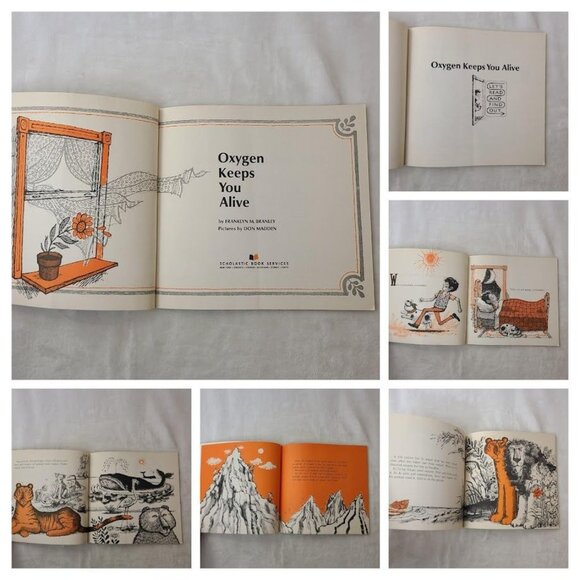 Oxygen Keeps You Alive Franklyn M Branley Scholastic 1971 Paperback - Picture 7 of 8